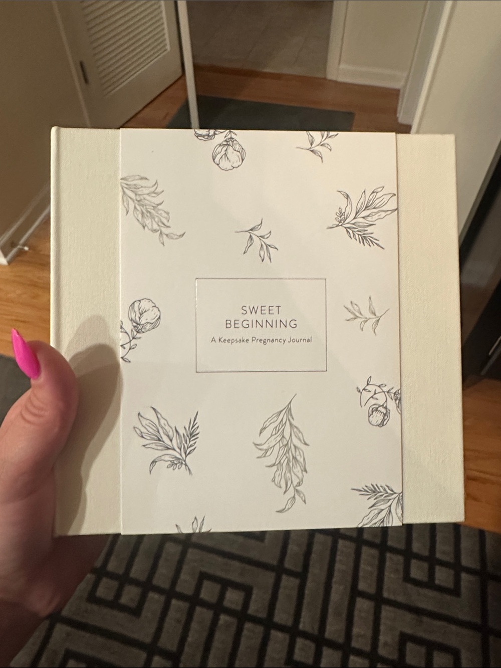New- Keepsake Pregnancy Journal to Cherish Forever